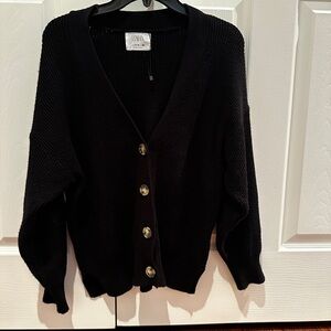 Zara Black Cardigan (size 11-12 Girls) but it fits like Small women - loose fit
